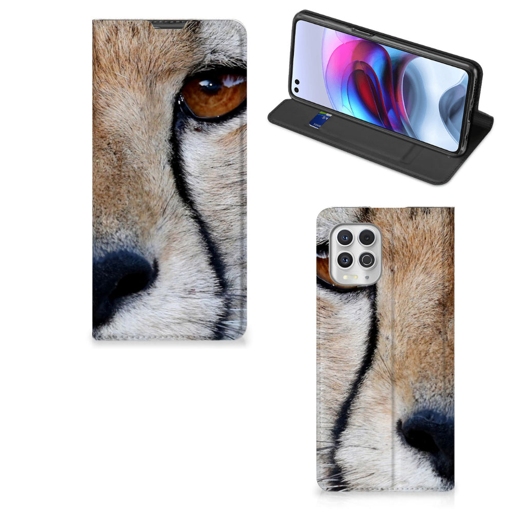 Motorola Moto G100 Hoesje maken Cheetah