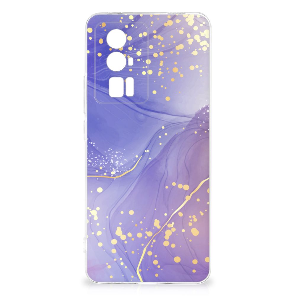 Hoesje maken voor Xiaomi Poco F5 Pro Watercolor Paars