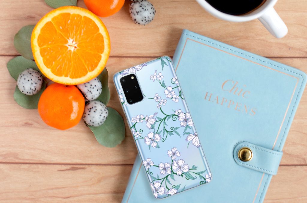 Samsung Galaxy S20 Plus Uniek TPU Case Blossom White B2C Telecom