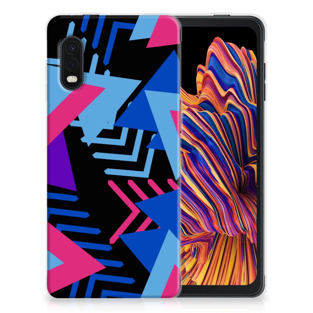 Samsung Xcover Pro TPU Hoesje Funky Triangle B2C Telecom