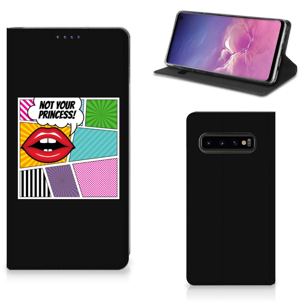 Samsung Galaxy S10 Hippe Standcase Popart Princess