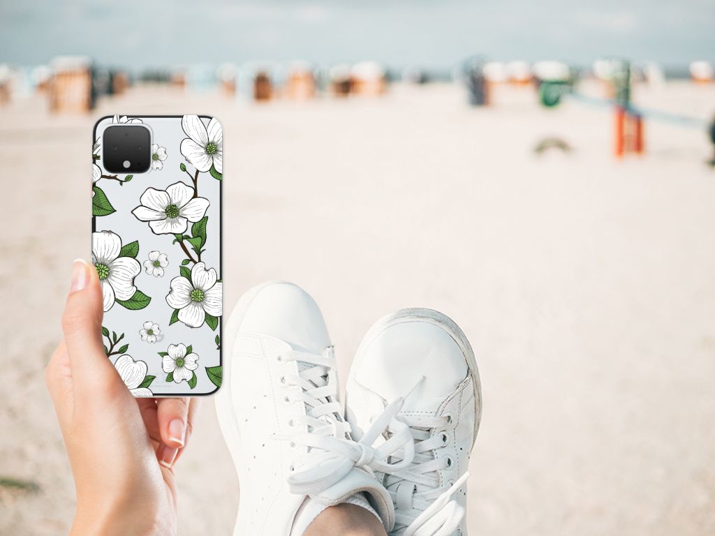 Google Pixel 4 TPU Case Dogwood Flowers B2C Telecom