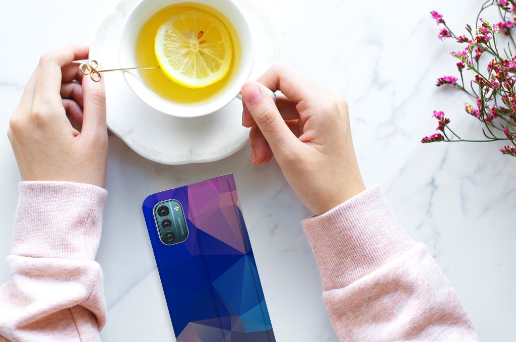 Nokia G11 | G21 Stand Case Polygon Dark - B2C Telecom