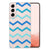 Samsung Galaxy S22 TPU bumper Zigzag Blauw B2C Telecom