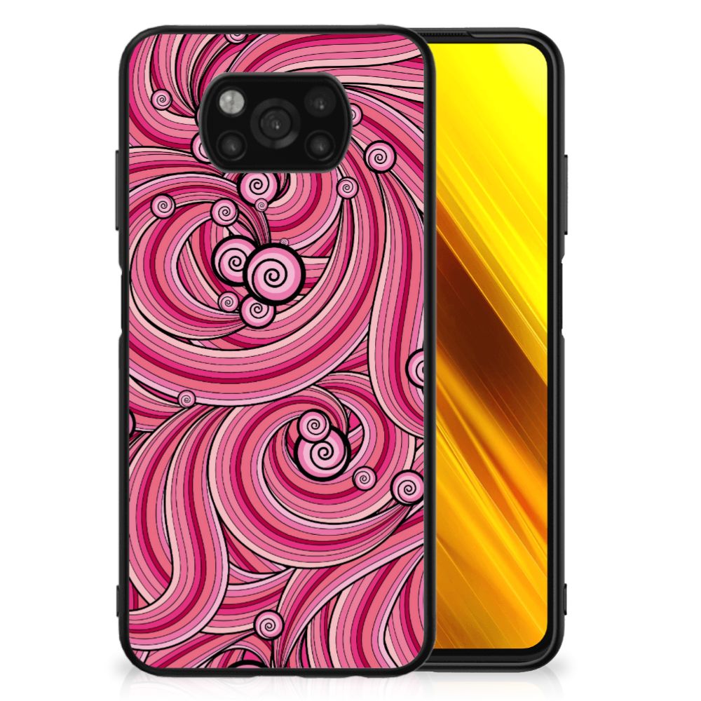 Xiaomi Poco X3 | X3 Pro Leuk Telefoonhoesje Swirl Pink B2C Telecom