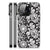 iPhone 14 Pro Bloemen Hoesje Black Flowers B2C Telecom
