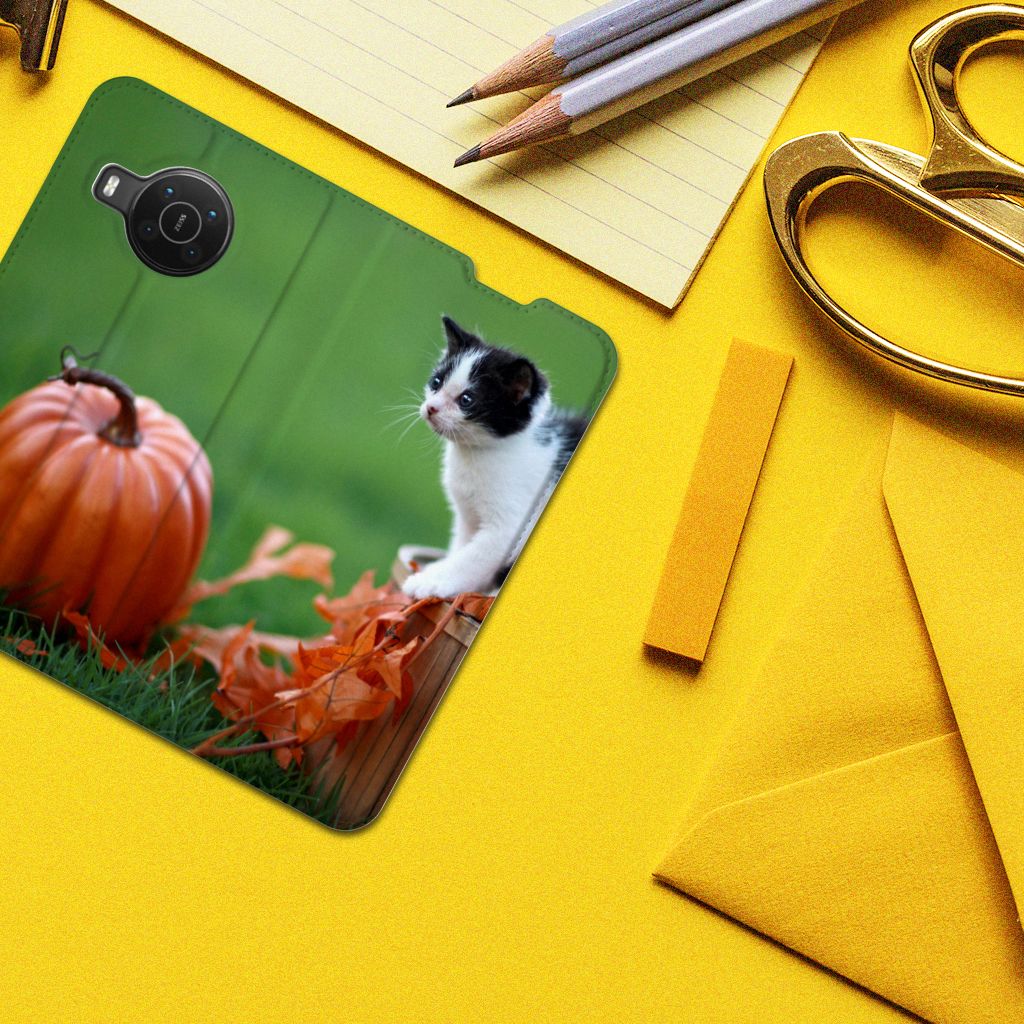 Nokia X20 | X10 Hoesje maken Kitten - B2C Telecom