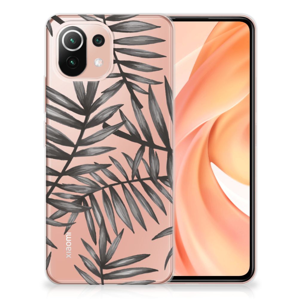 Xiaomi Mi 11 Lite | 11 Lite 5G NE TPU Case Leaves Grey