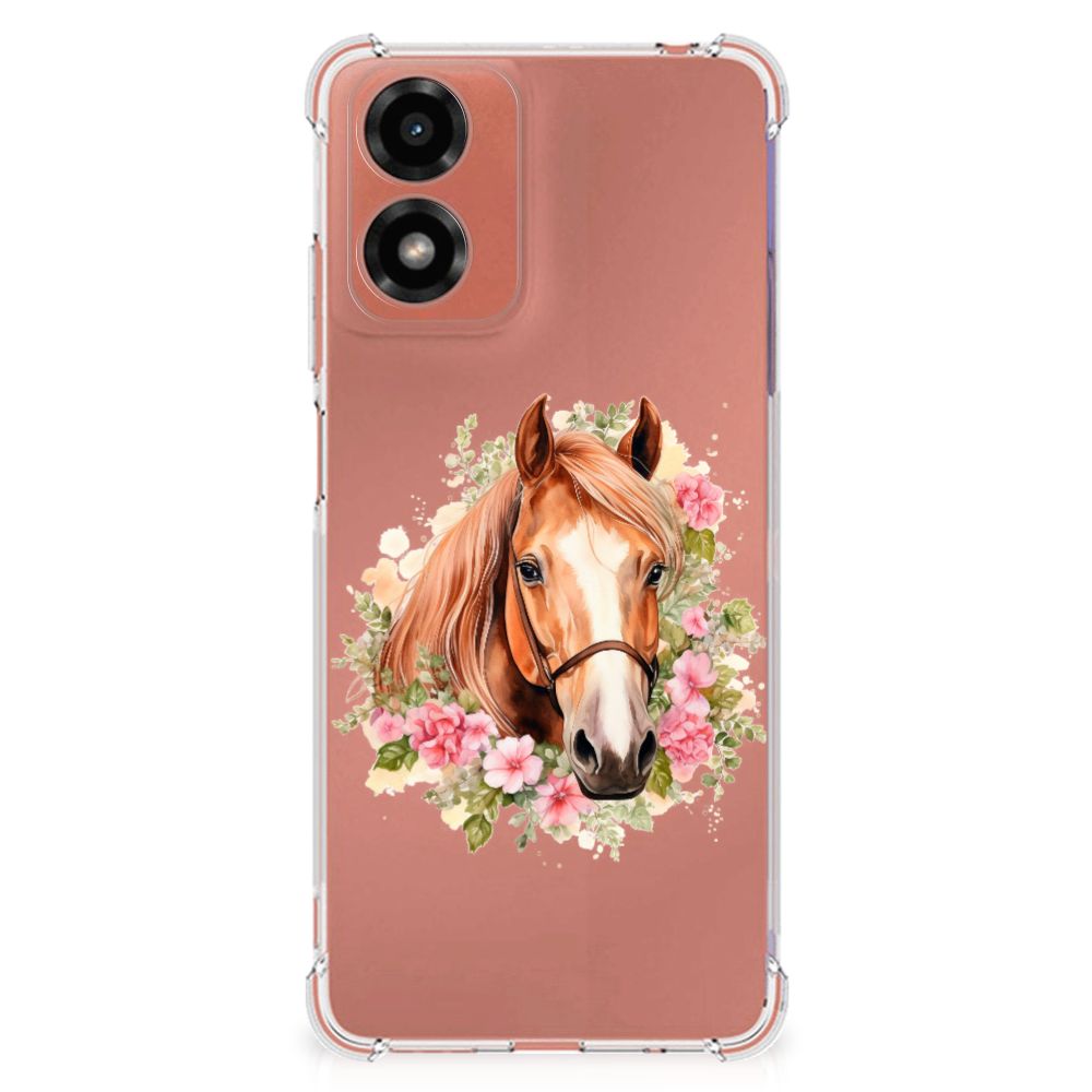 Case Anti-shock voor Motorola Moto G24 | G24 Power | G04 Paard