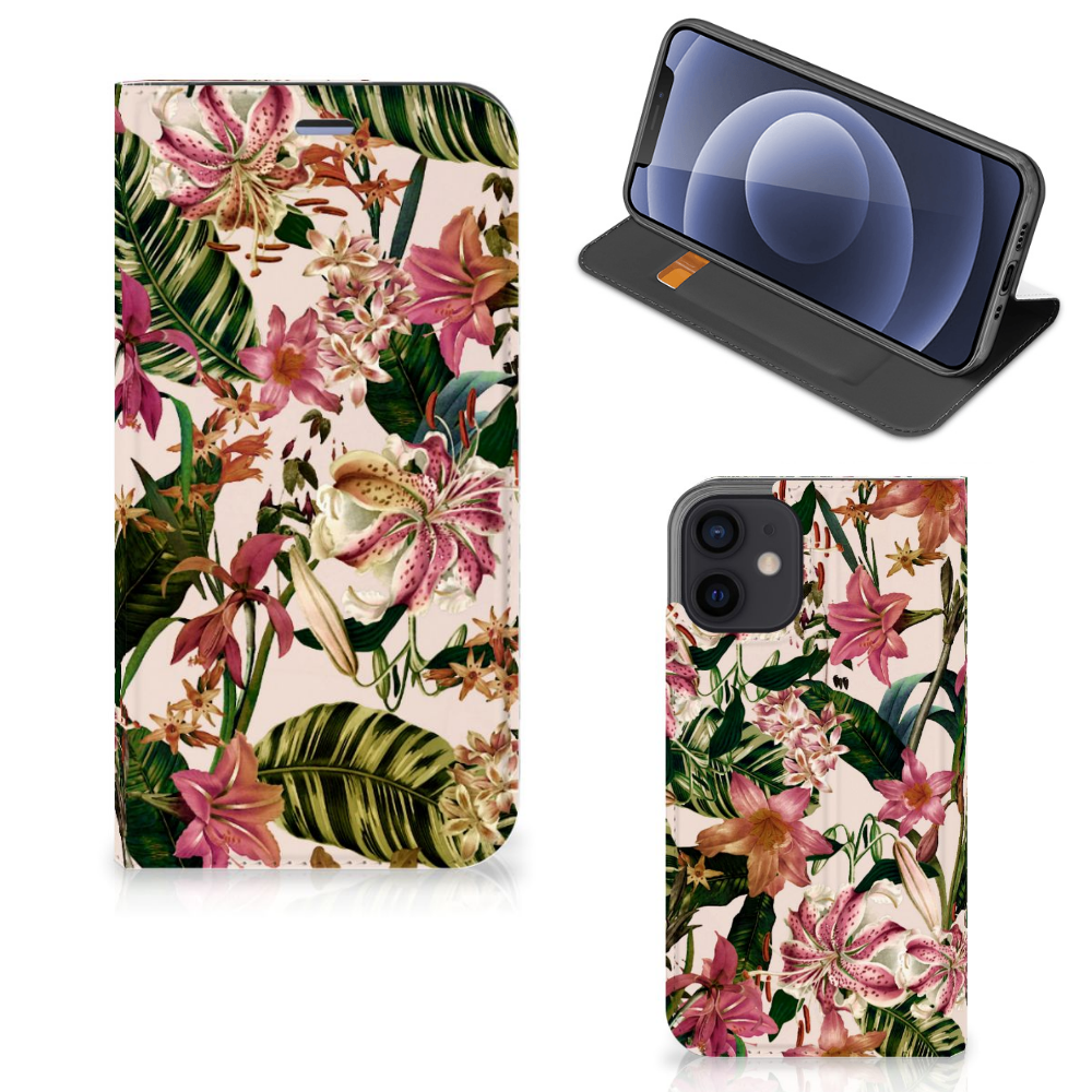 iPhone 12 Mini Smart Cover Flowers - B2C Telecom