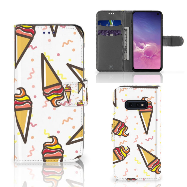 Samsung Galaxy S10e Book Cover Icecream