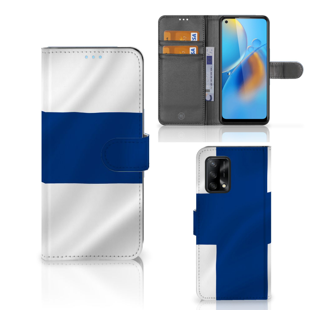 OPPO A74 4G Bookstyle Case Finland