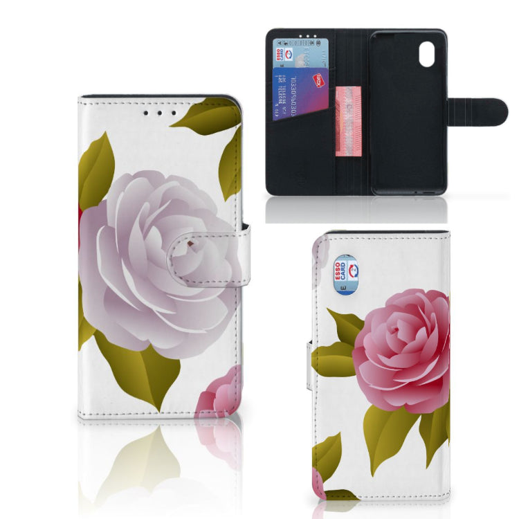 Roses Hoesje Alcatel 1B (2020) | Book Case