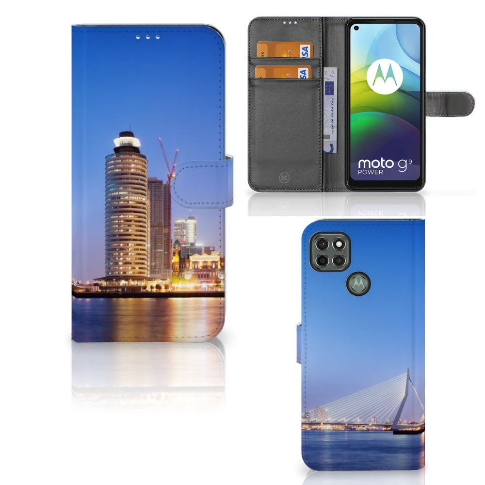 Motorola Moto G9 Power Flip Cover Rotterdam