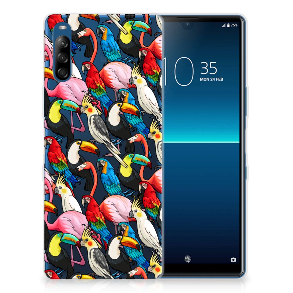 Sony Xperia L4 TPU Hoesje Birds