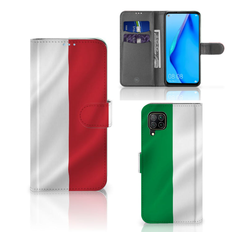 Huawei P40 Lite Bookstyle Case Italië