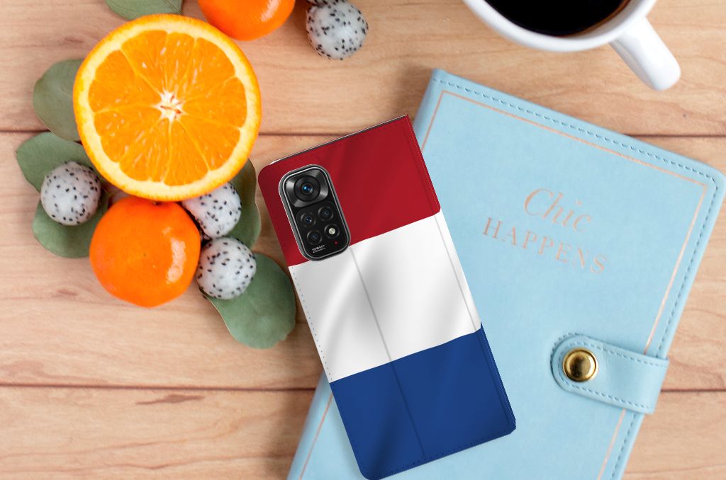 Xiaomi Redmi Note 11/11S Standcase Nederlandse Vlag - B2C Telecom