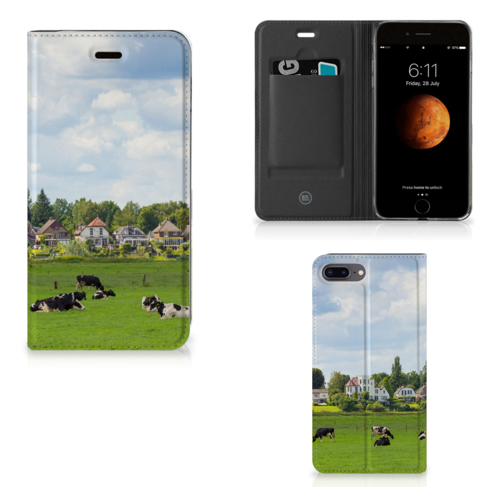 Apple iPhone 7 Plus | 8 Plus Hoesje maken Koeien