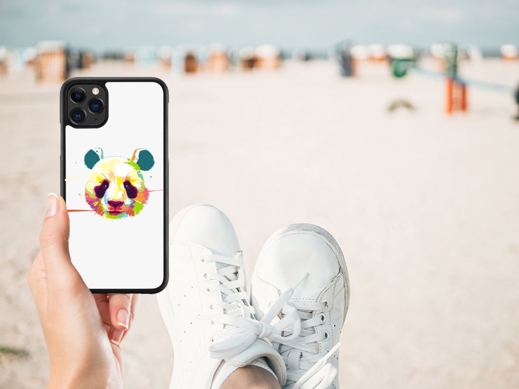Apple iPhone 11 Pro Max Bumper Hoesje Panda Color B2C Telecom