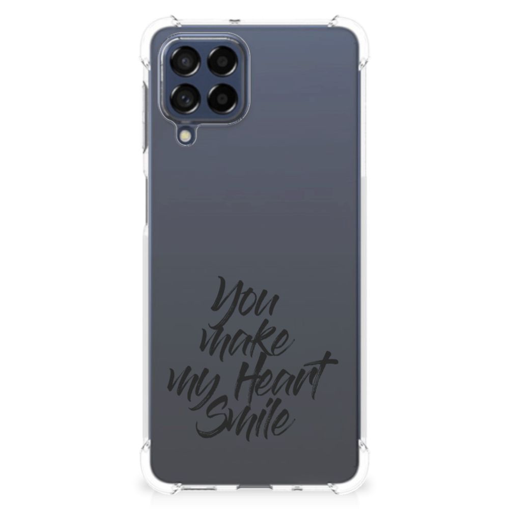 Samsung Galaxy M53 Telefoonhoesje met tekst Heart Smile B2C Telecom
