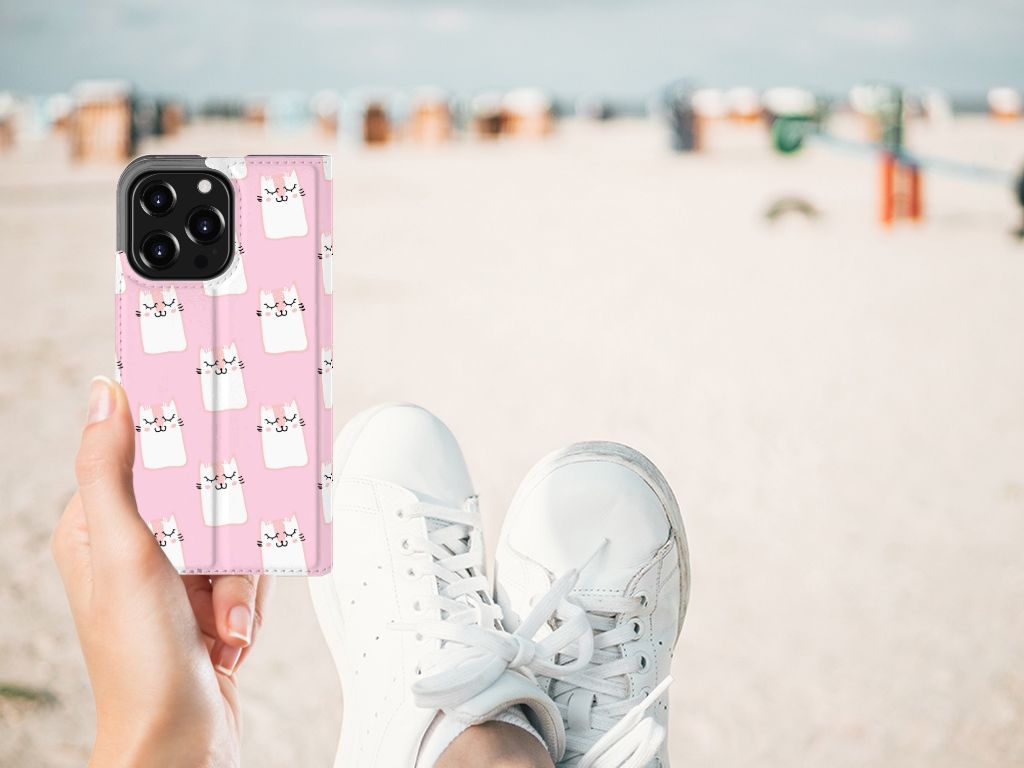 iPhone 13 Pro Hoesje maken Sleeping Cats - B2C Telecom