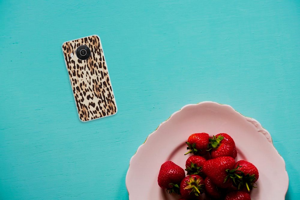 Nokia X10 | X20 TPU Hoesje Leopard B2C Telecom
