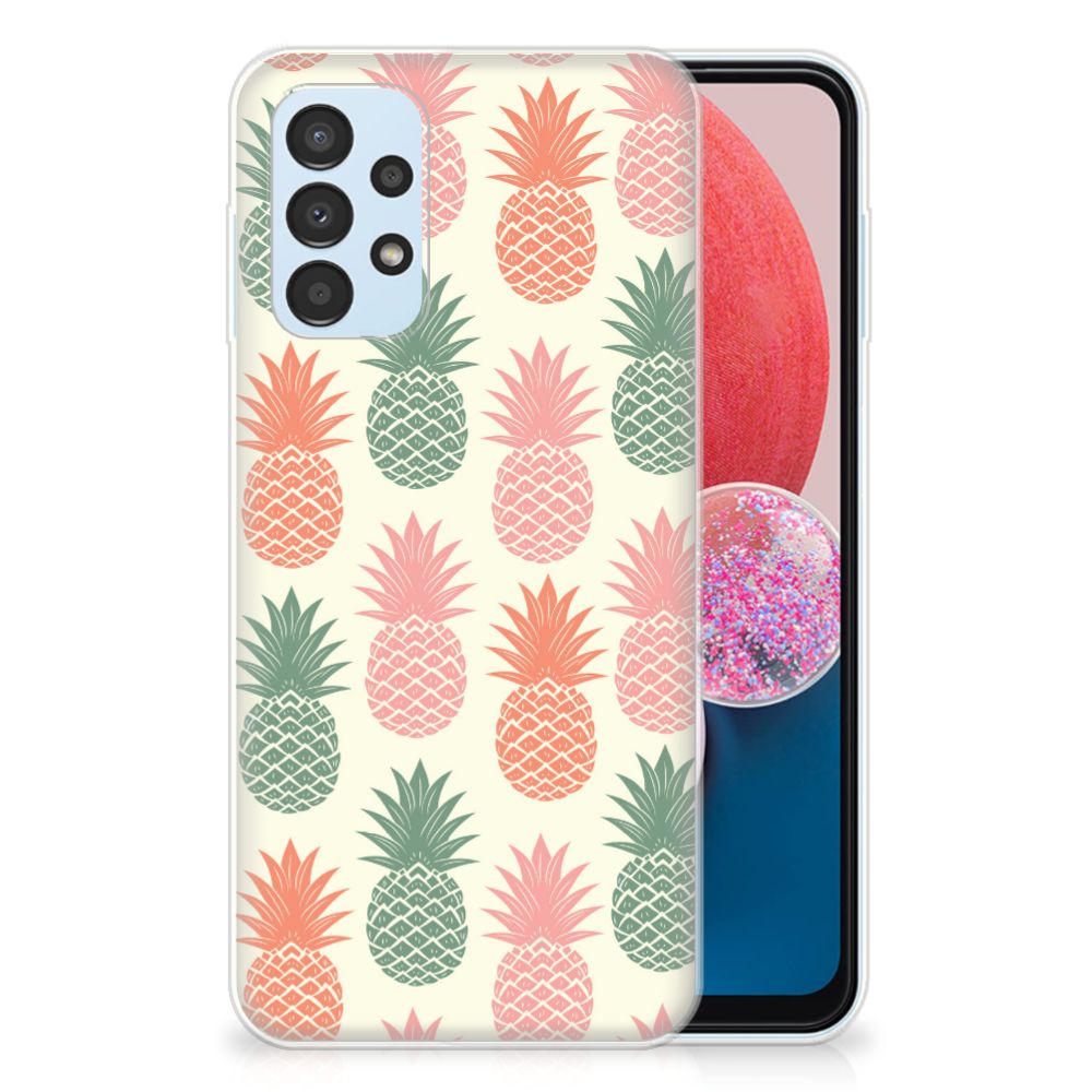 Samsung Galaxy A13 4G Siliconen Case Ananas B2C Telecom