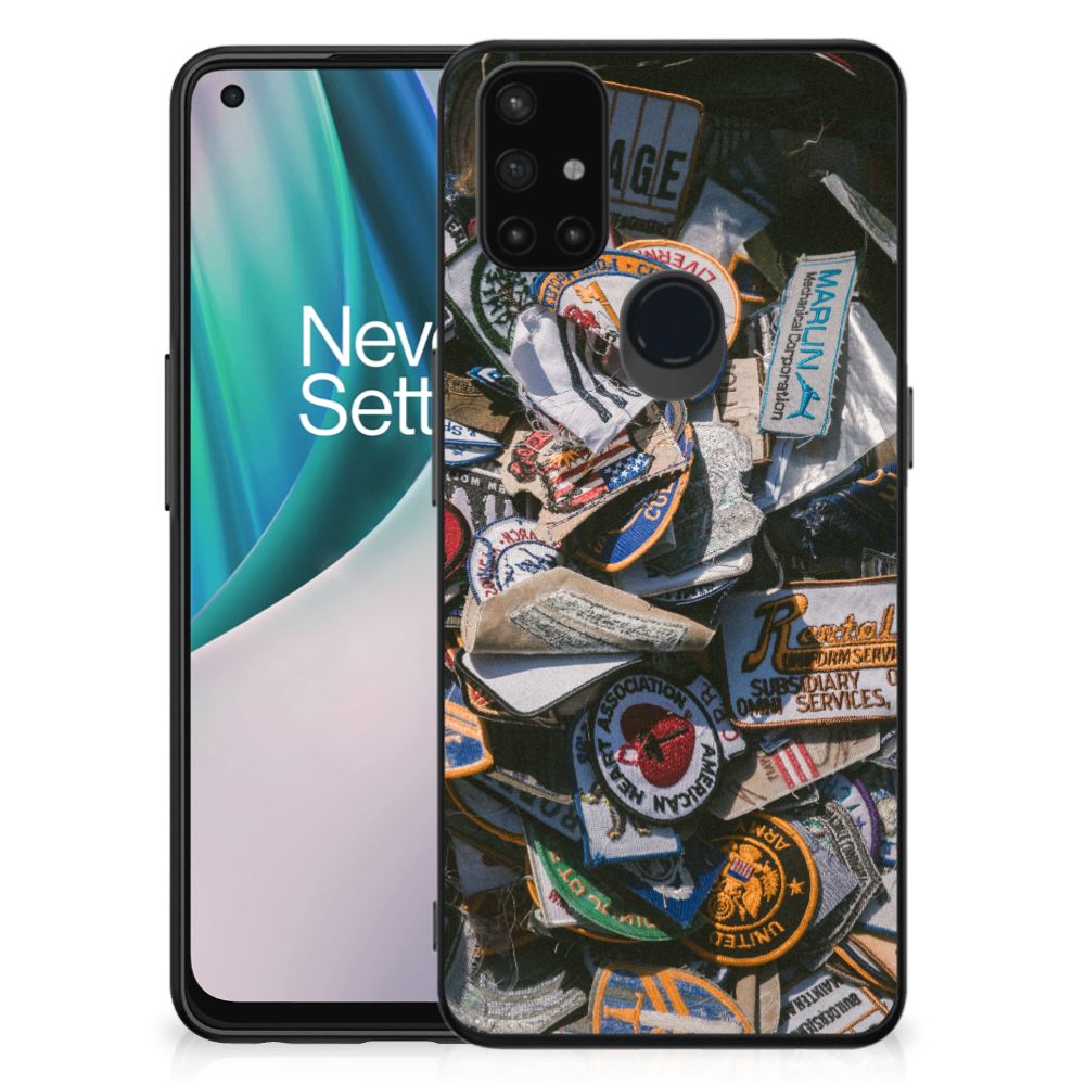 OnePlus Nord N10 5G Silicone Back Case Badges