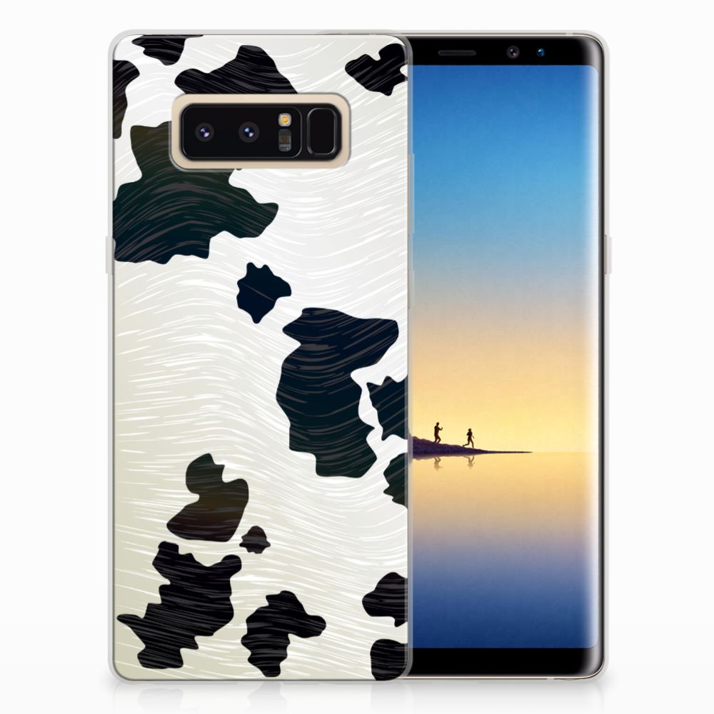 Samsung Galaxy Note 8 TPU Hoesje Koeienvlekken