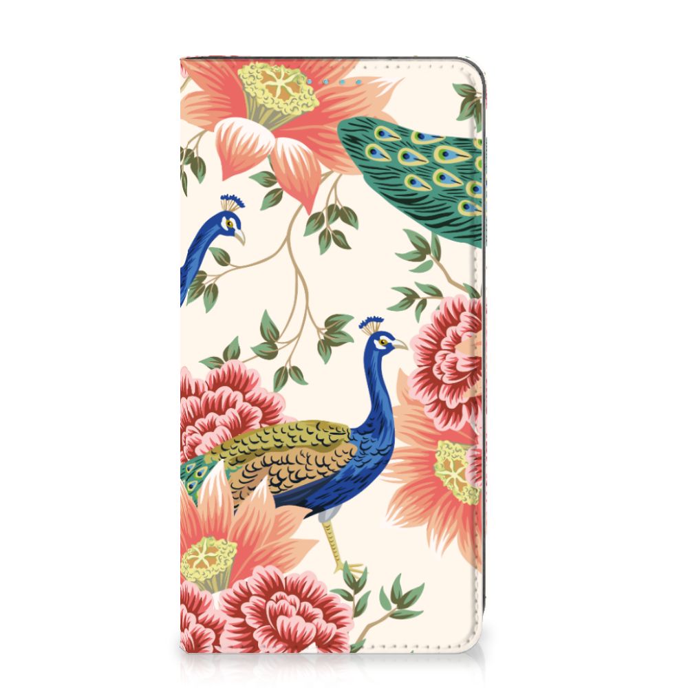 Hoesje maken voor Samsung Galaxy A53 Pink Peacock