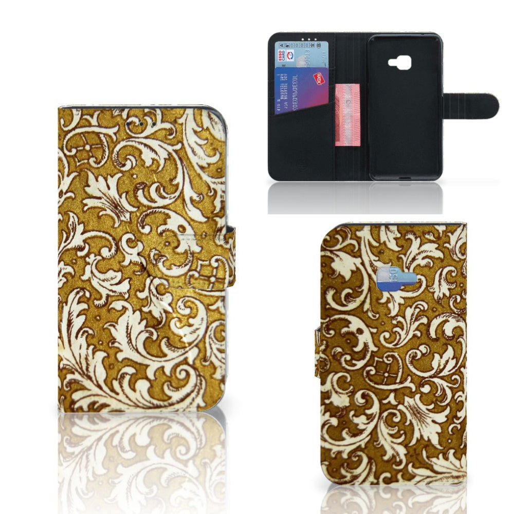 Wallet Case Samsung Galaxy Xcover 4 | Xcover 4s Barok Goud