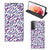 Samsung Galaxy S21 Hoesje met Magneet Feathers Color