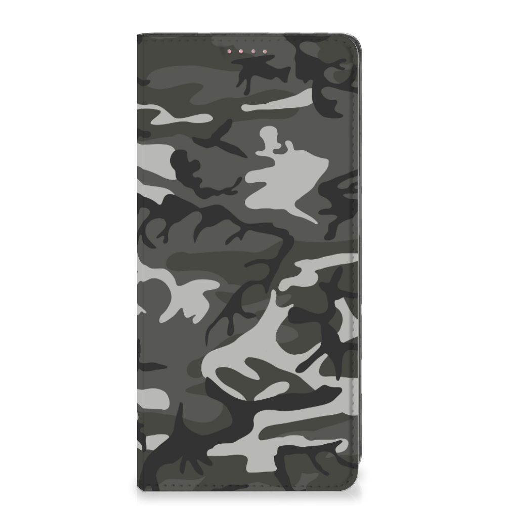 OPPO A54 5G | A74 5G | A93 5G Hoesje met Magneet Army Light - B2C Telecom