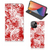 Mobiel BookCase iPhone 12 | iPhone 12 Pro Angel Skull Rood - B2C Telecom