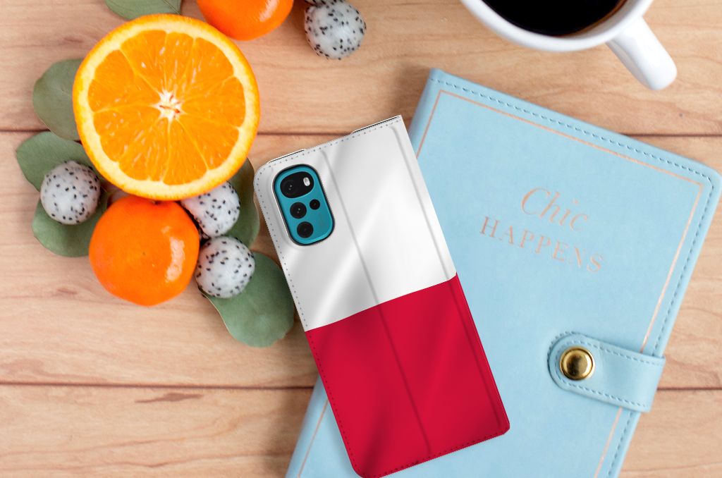 Motorola Moto G22 Standcase Polen - B2C Telecom