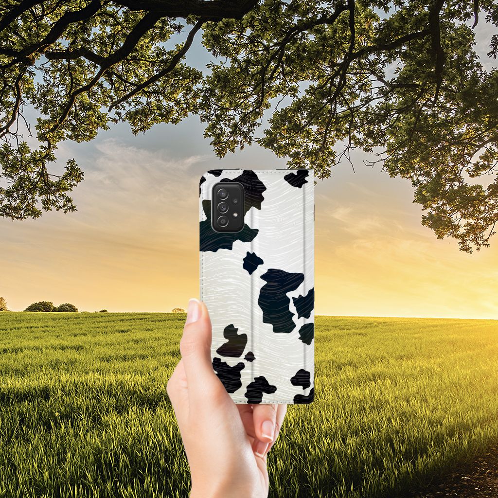 Samsung Galaxy A03s Hoesje maken Koeienvlekken - B2C Telecom