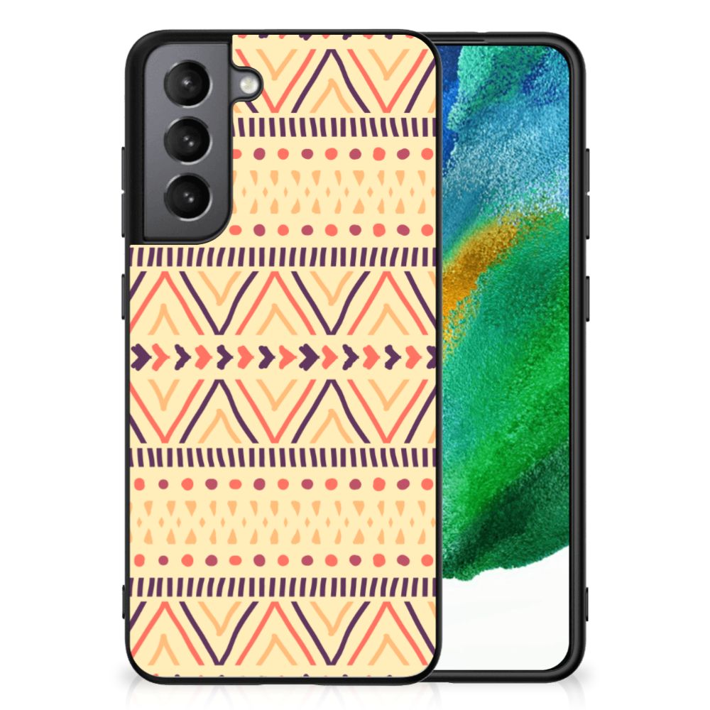 Samsung Galaxy S21FE Back Case Aztec Yellow