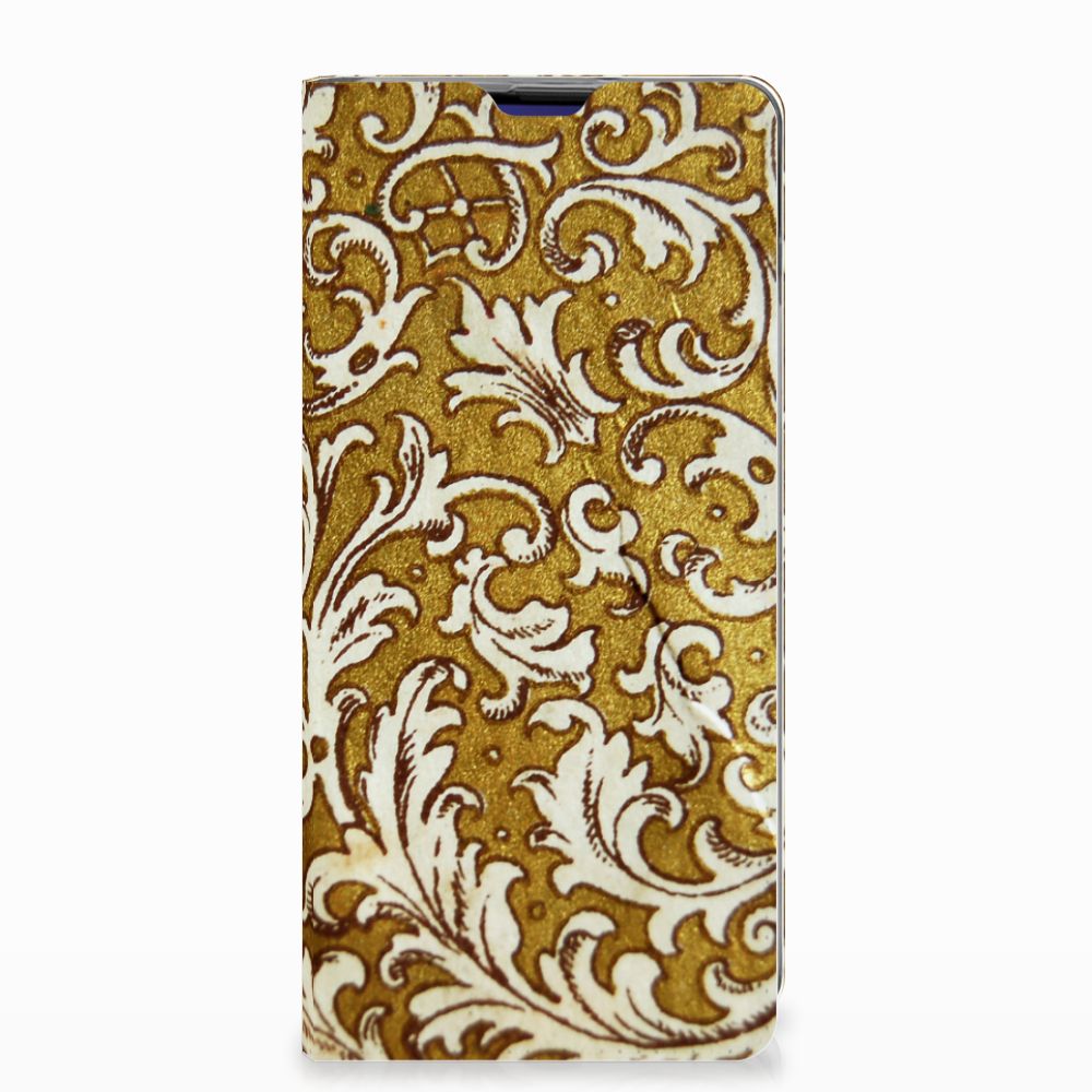 Telefoon Hoesje Samsung Galaxy S10 Plus Barok Goud
