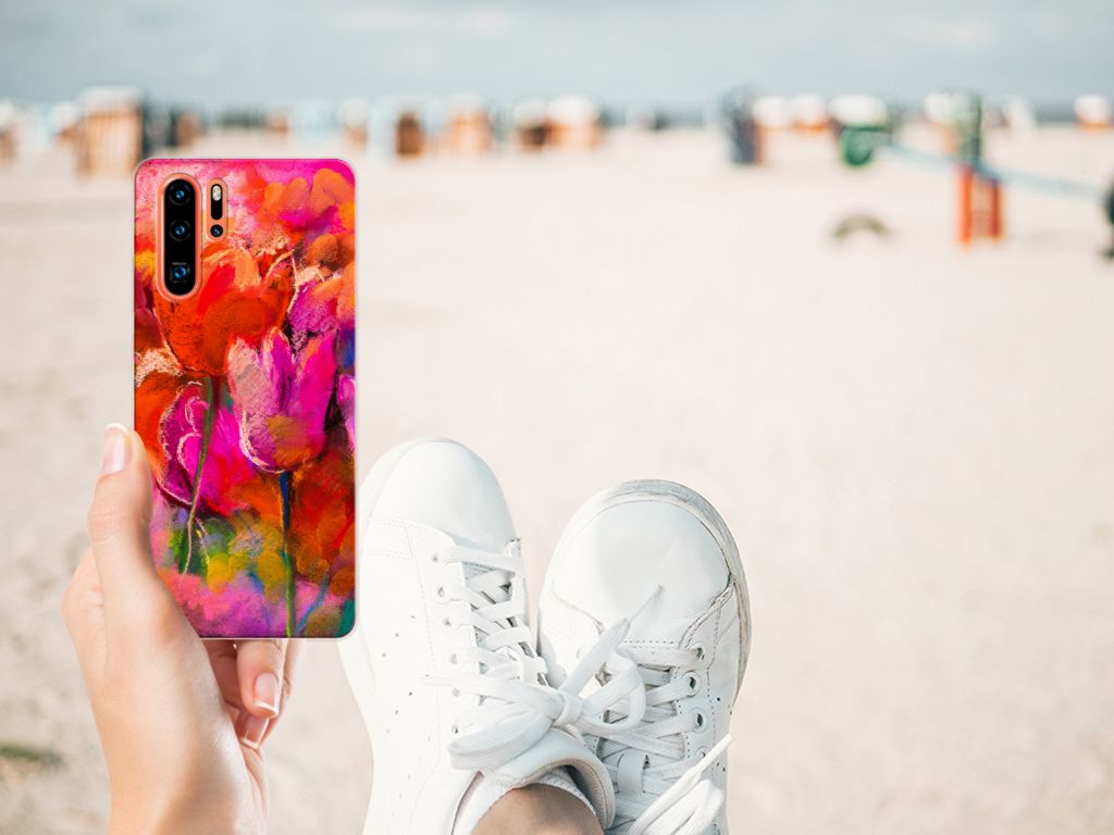 Hoesje maken Huawei P30 Pro Tulips