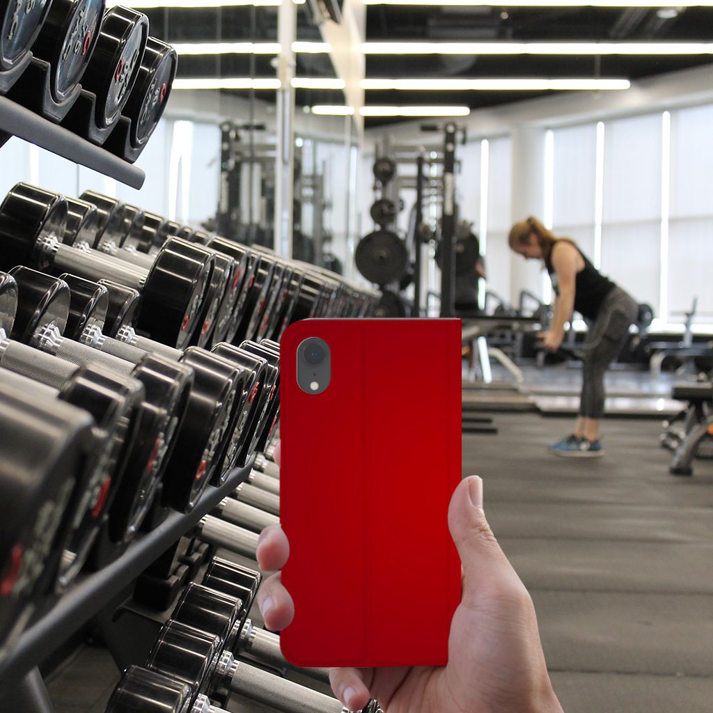 Apple iPhone Xr Hippe Standcase Liefde - Origineel Romantisch Cadeau