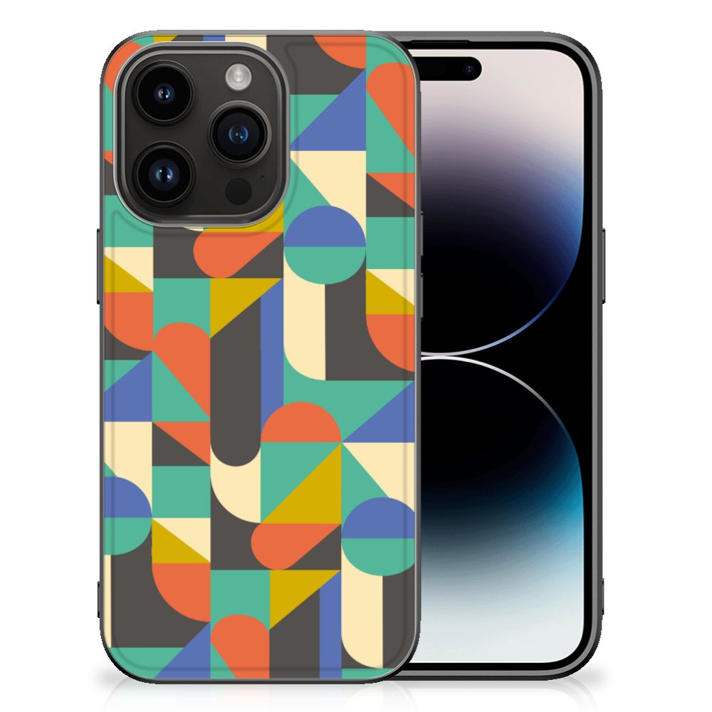 iPhone 15 Pro Back Case Funky Retro
