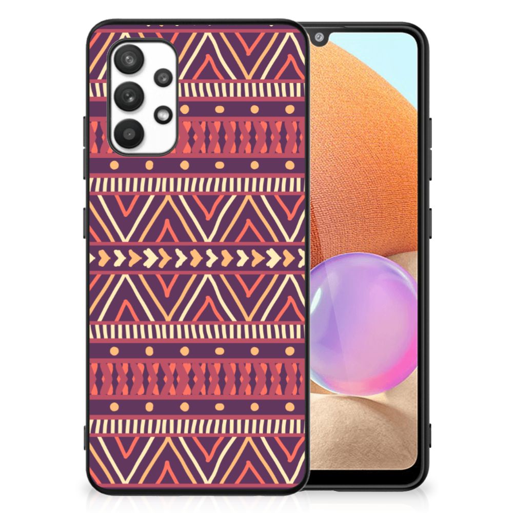 Samsung Galaxy A32 4G | A32 5G Enterprise Editie Back Case Aztec Paars B2C Telecom