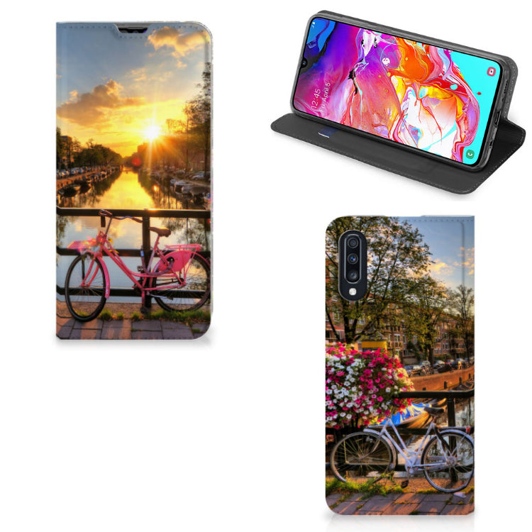 Samsung Galaxy A70 Book Cover Amsterdamse Grachten