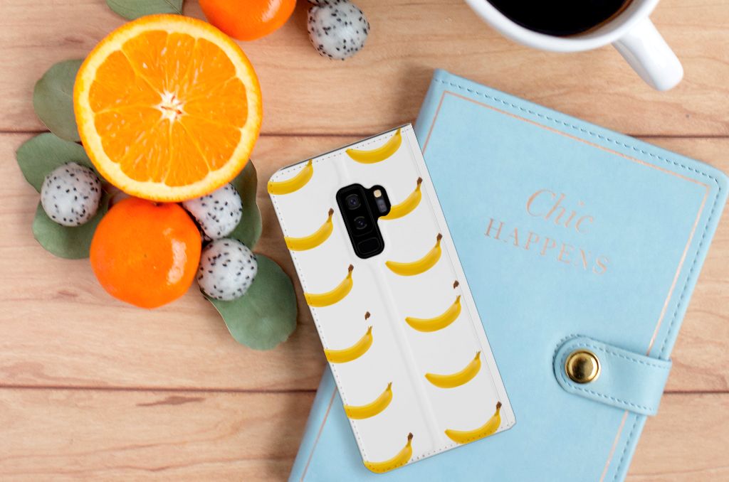 Samsung Galaxy S9 Plus Flip Style Cover Banana