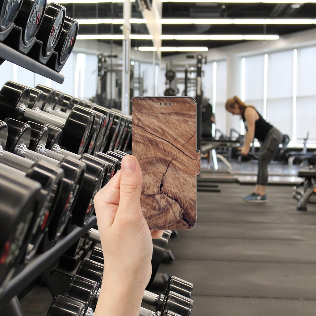 Samsung Galaxy S8 Book Style Case Tree Trunk