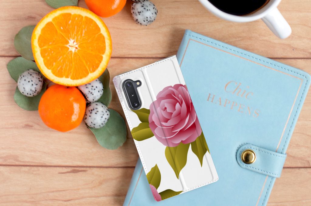 Samsung Galaxy Note 10 Smart Cover Roses