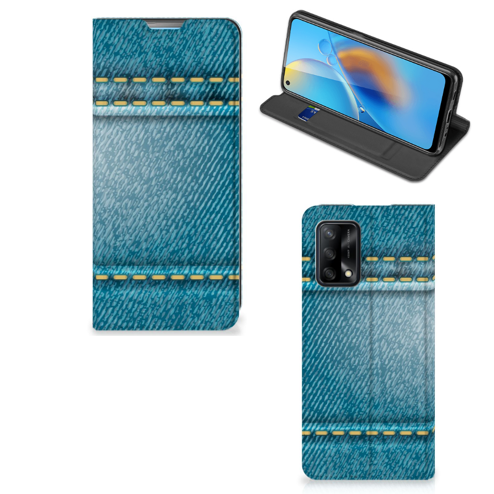 OPPO A74 4G Hippe Standcase Jeans - B2C Telecom