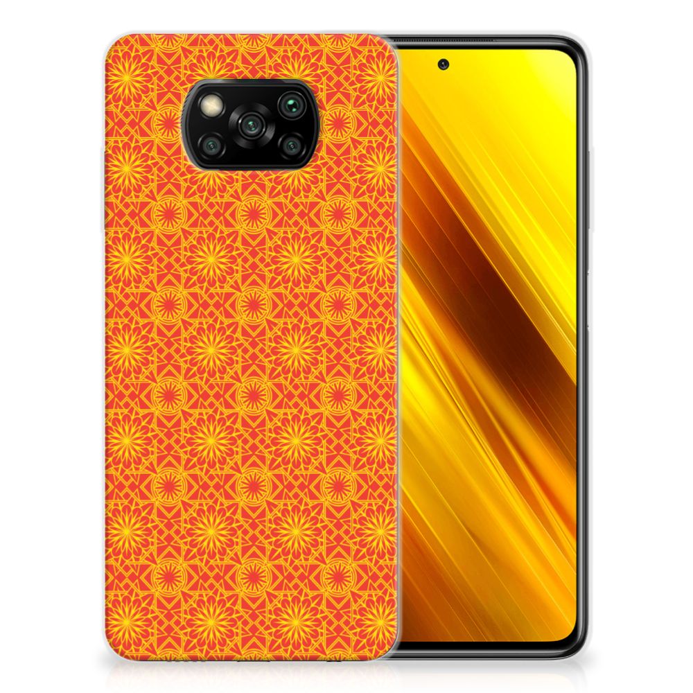 Xiaomi Poco X3 | Poco X3 Pro TPU bumper Batik Oranje B2C Telecom