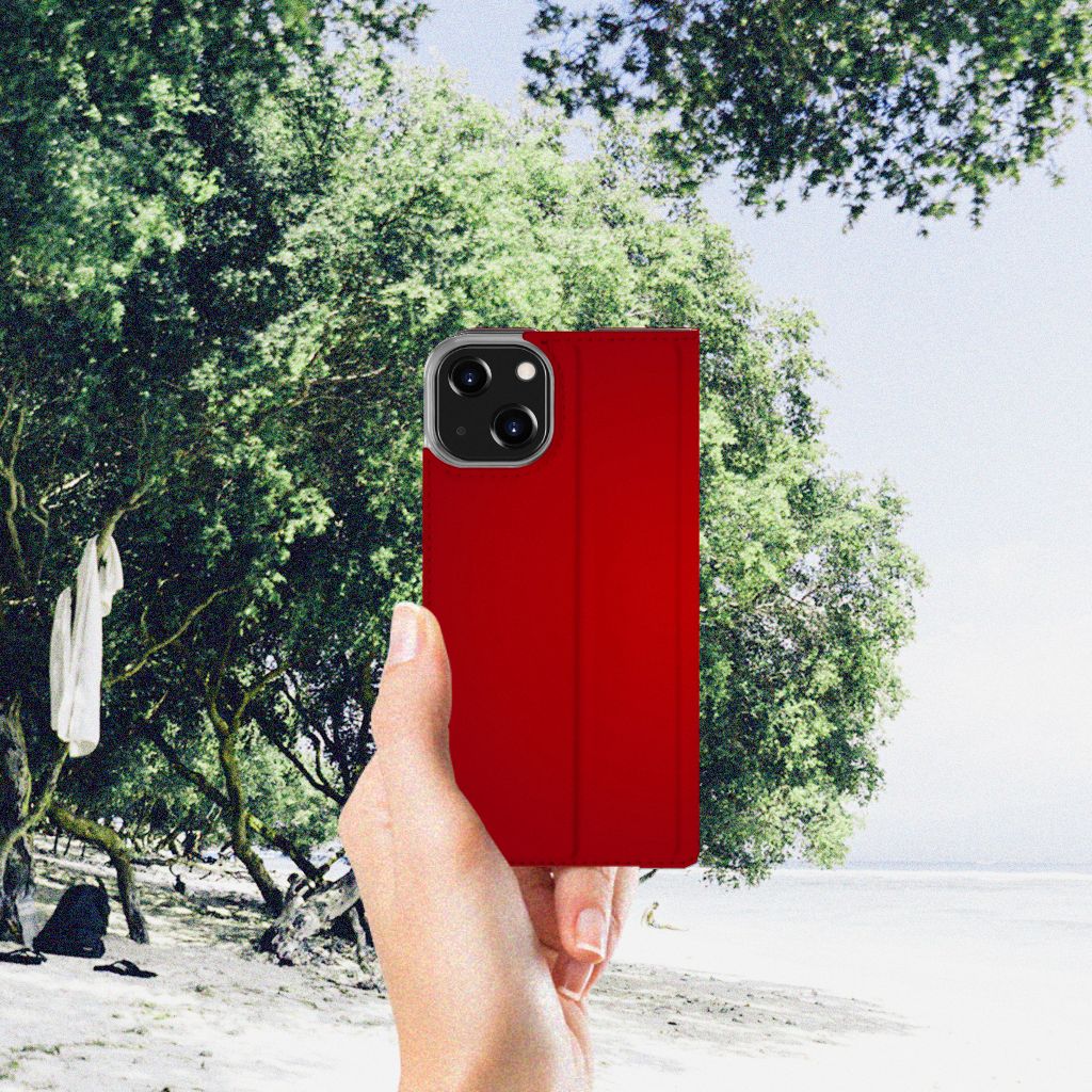 iPhone 14 Hippe Standcase Liefde - Origineel Romantisch Cadeau - B2C Telecom