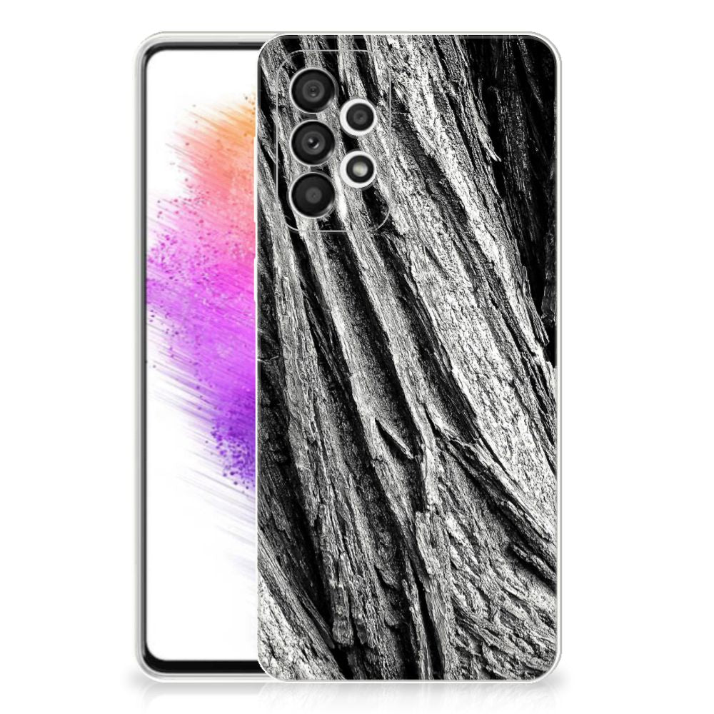Bumper Hoesje Samsung Galaxy A73 5G Boomschors Grijs B2C Telecom